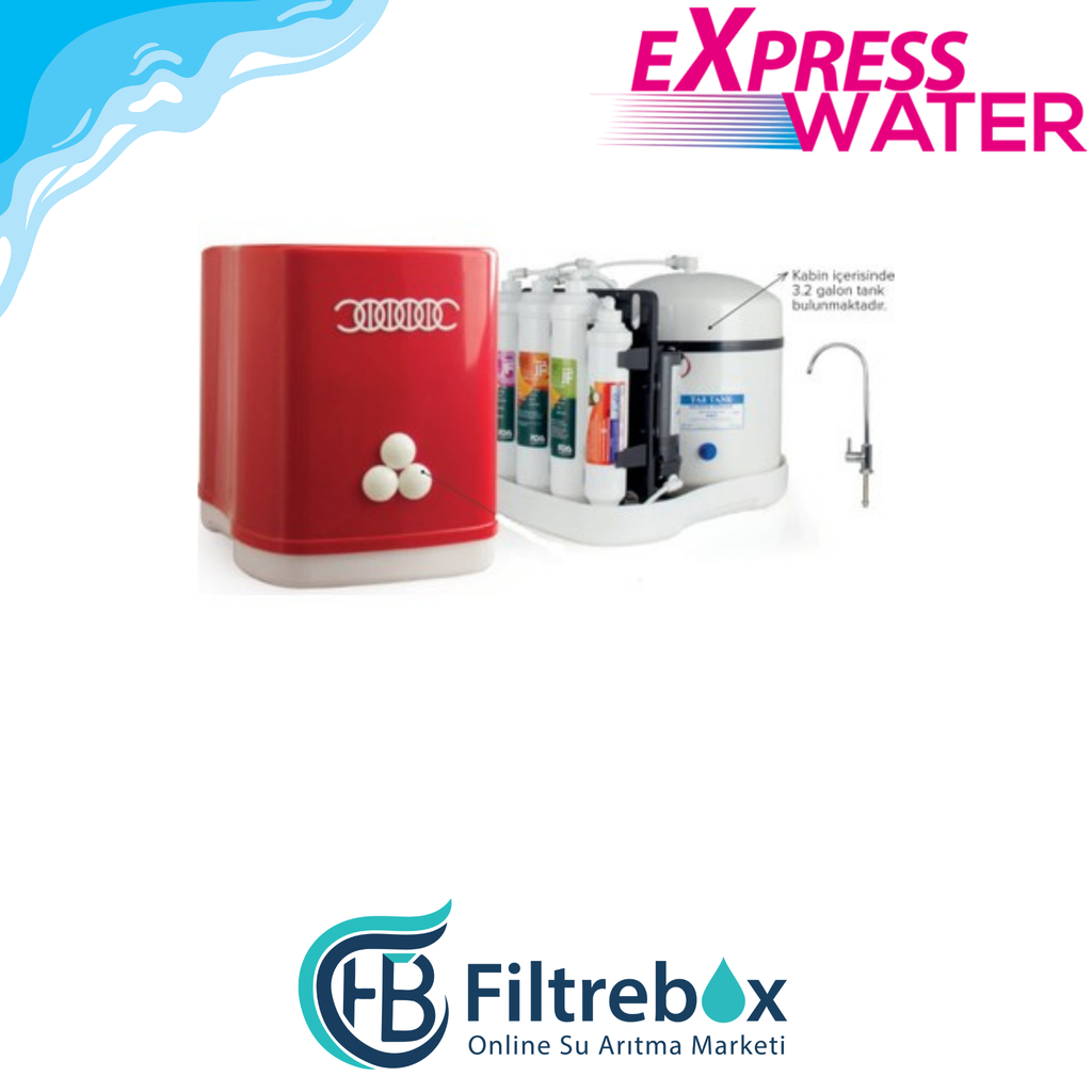 Expres Water Pro - Kapalı Kasa Su Arıtma Cihazı Pompasız