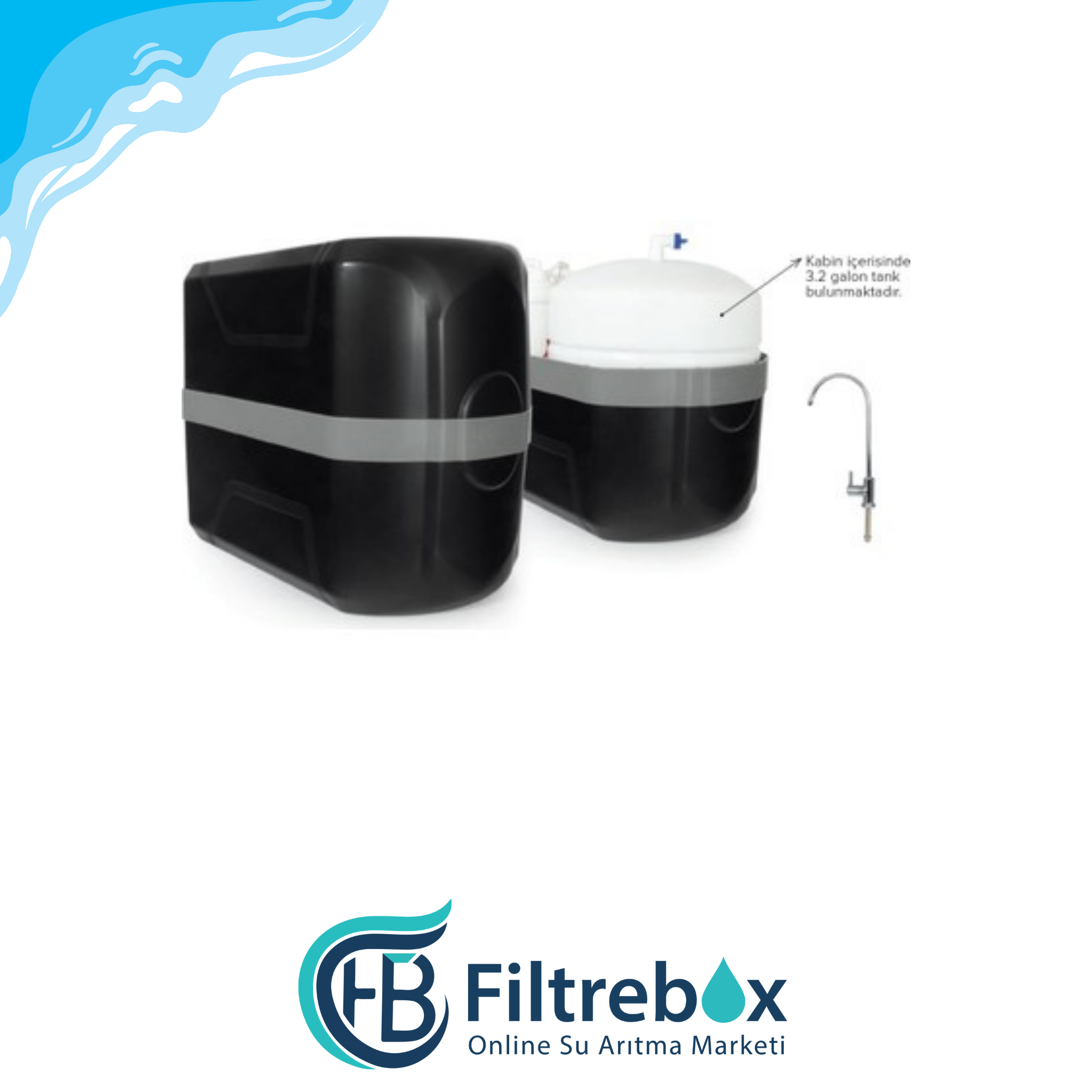 JL- Kapalı Kasa Su Arıtma Cihazı Pompasız