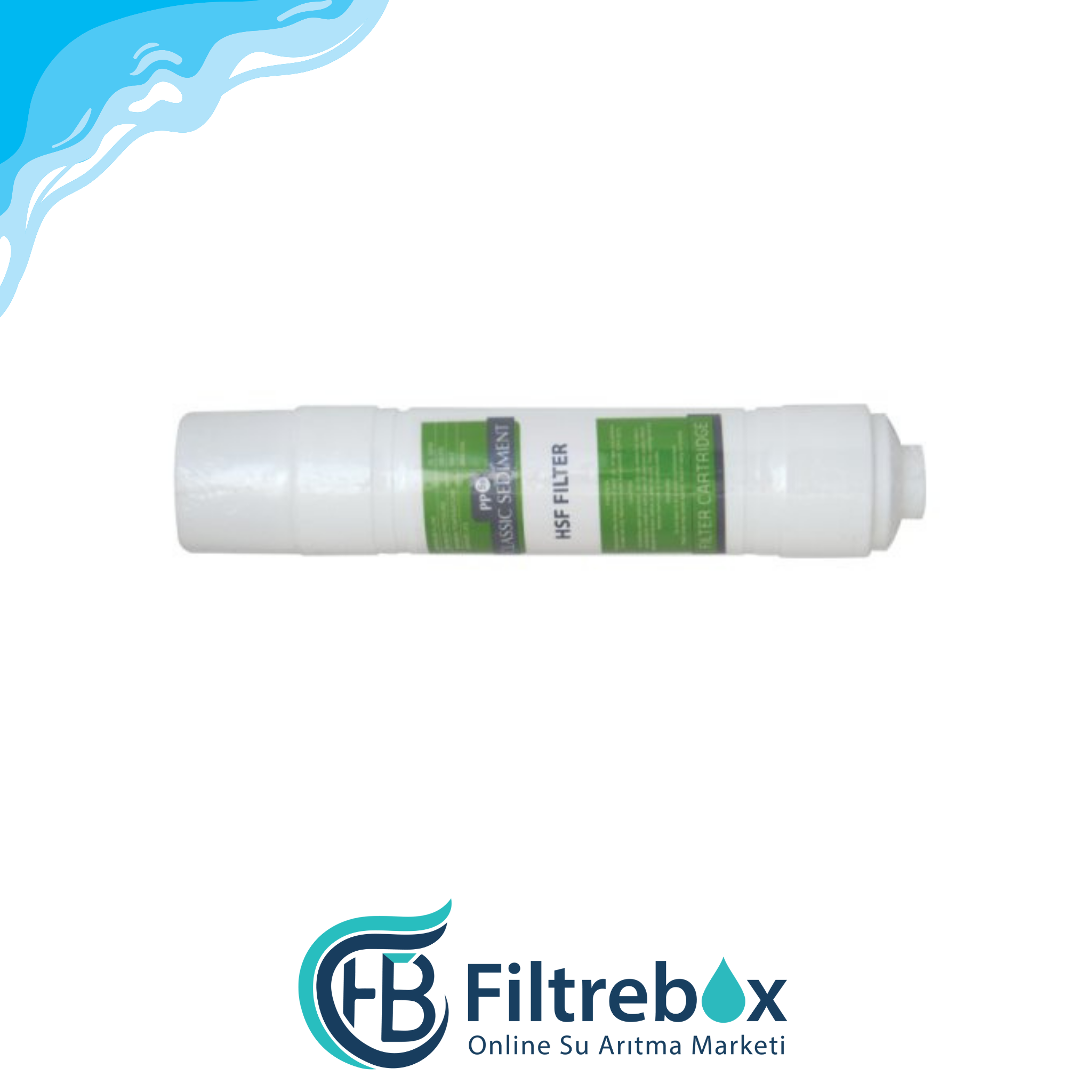 4'lü 12'' Inline HND Kapsül Filtre Seti