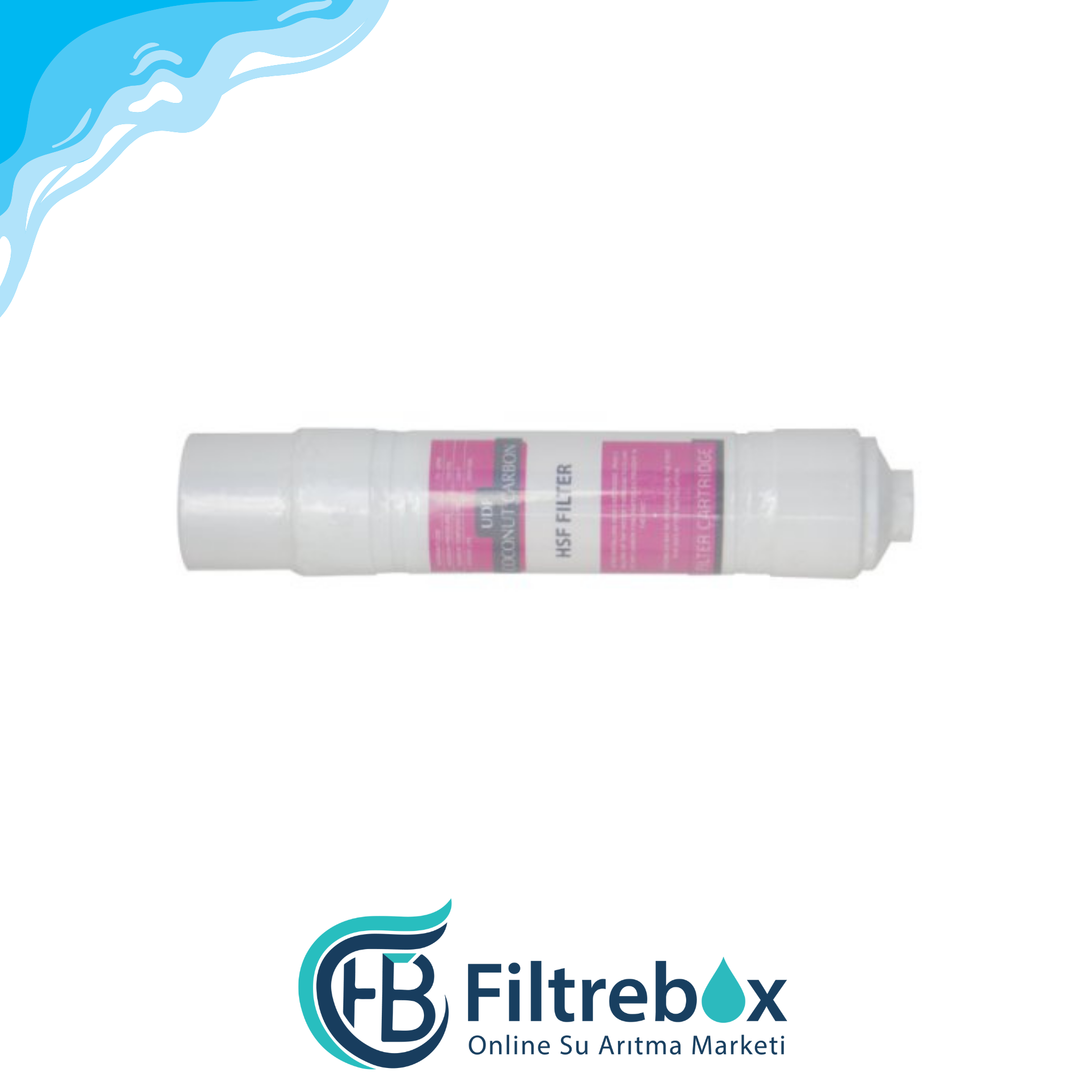 4'lü 12'' Inline HND Kapsül Filtre Seti