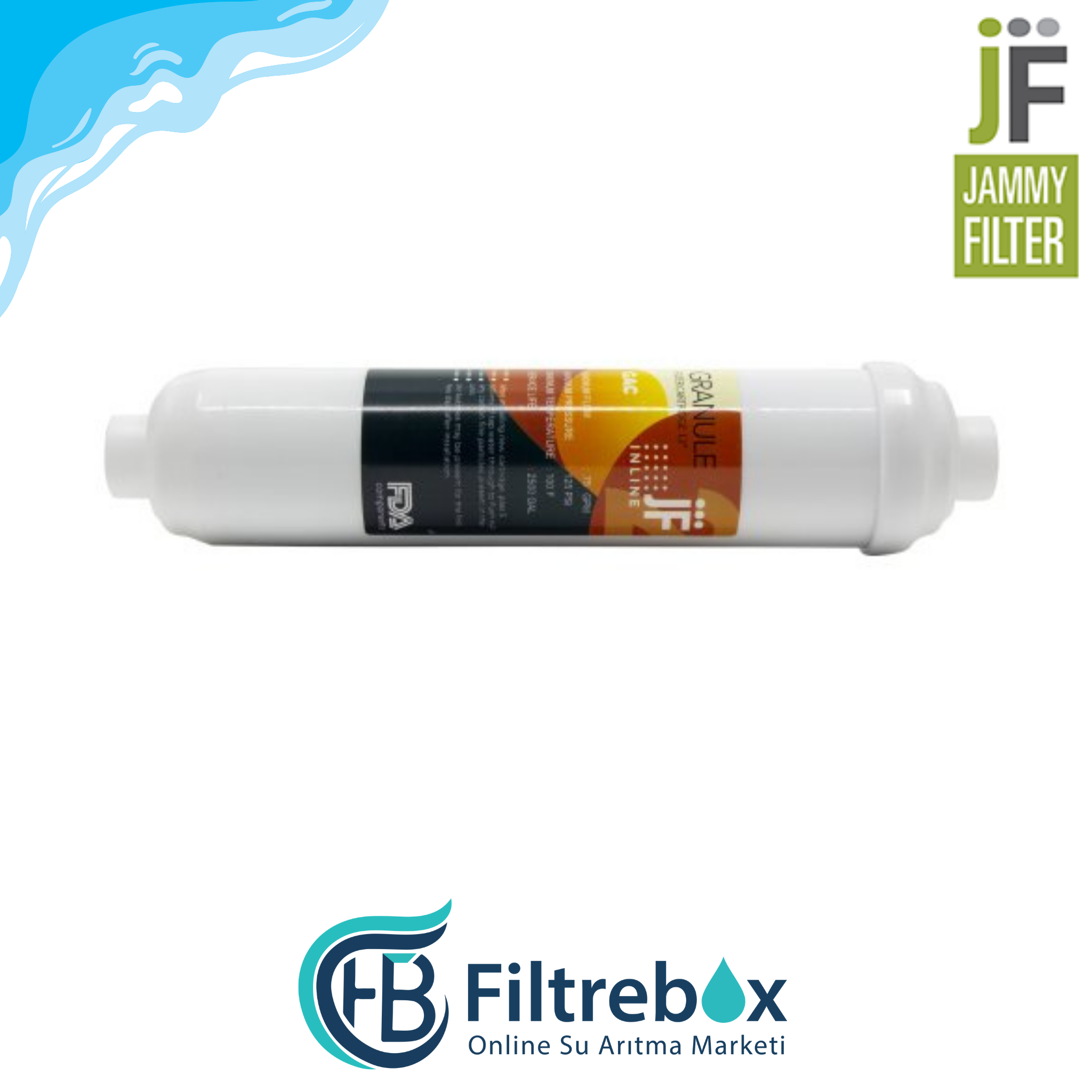 12'' Inline GAC Granül Karbon Filtre