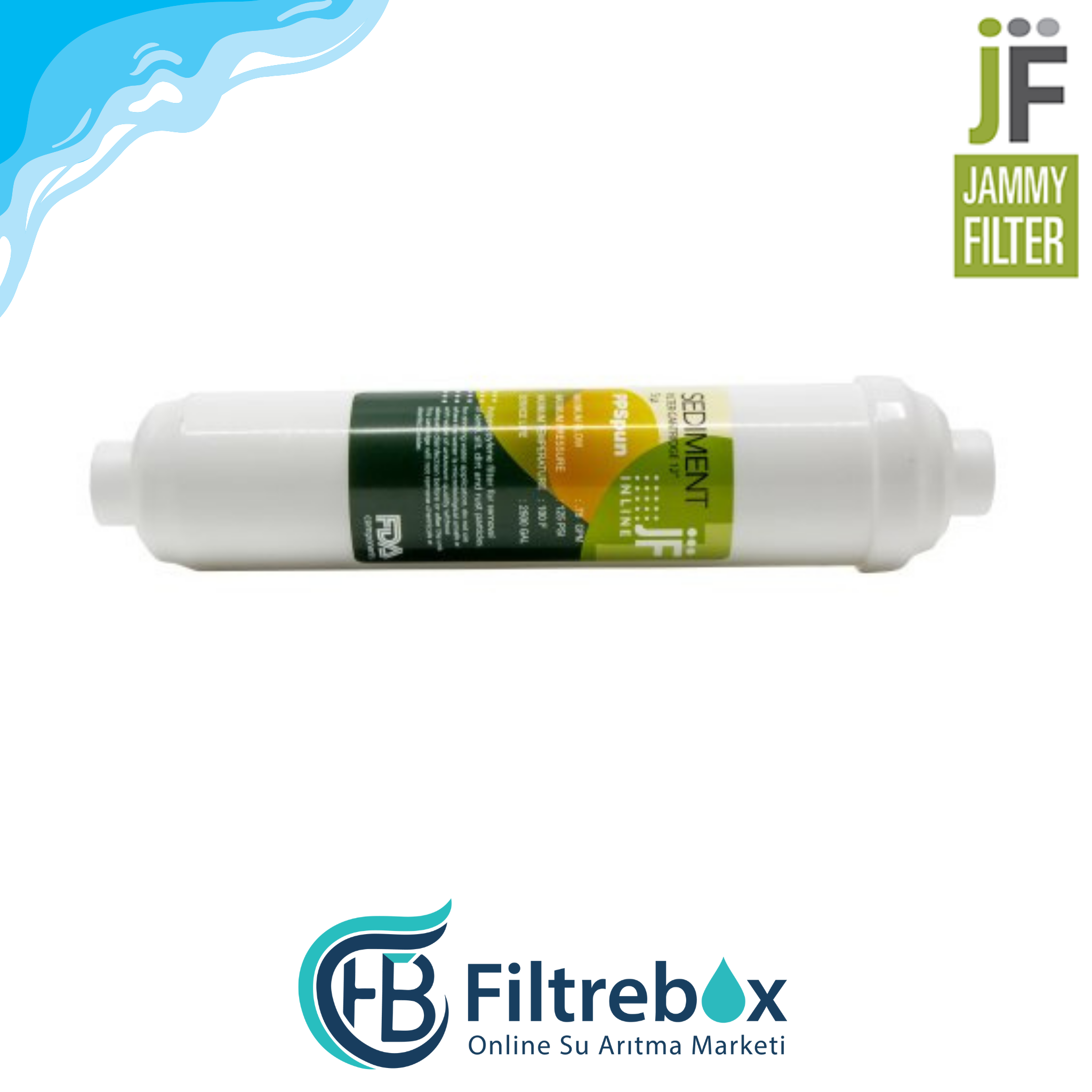 12'' Inline Sediment Filtre