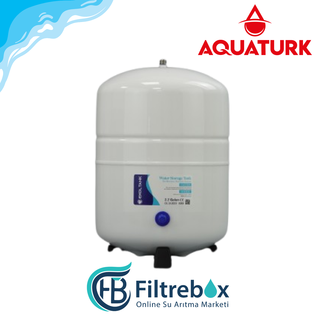 Ekol Tank - 2.2 Galon Metal Basınç Denge Tankı (8 LT)