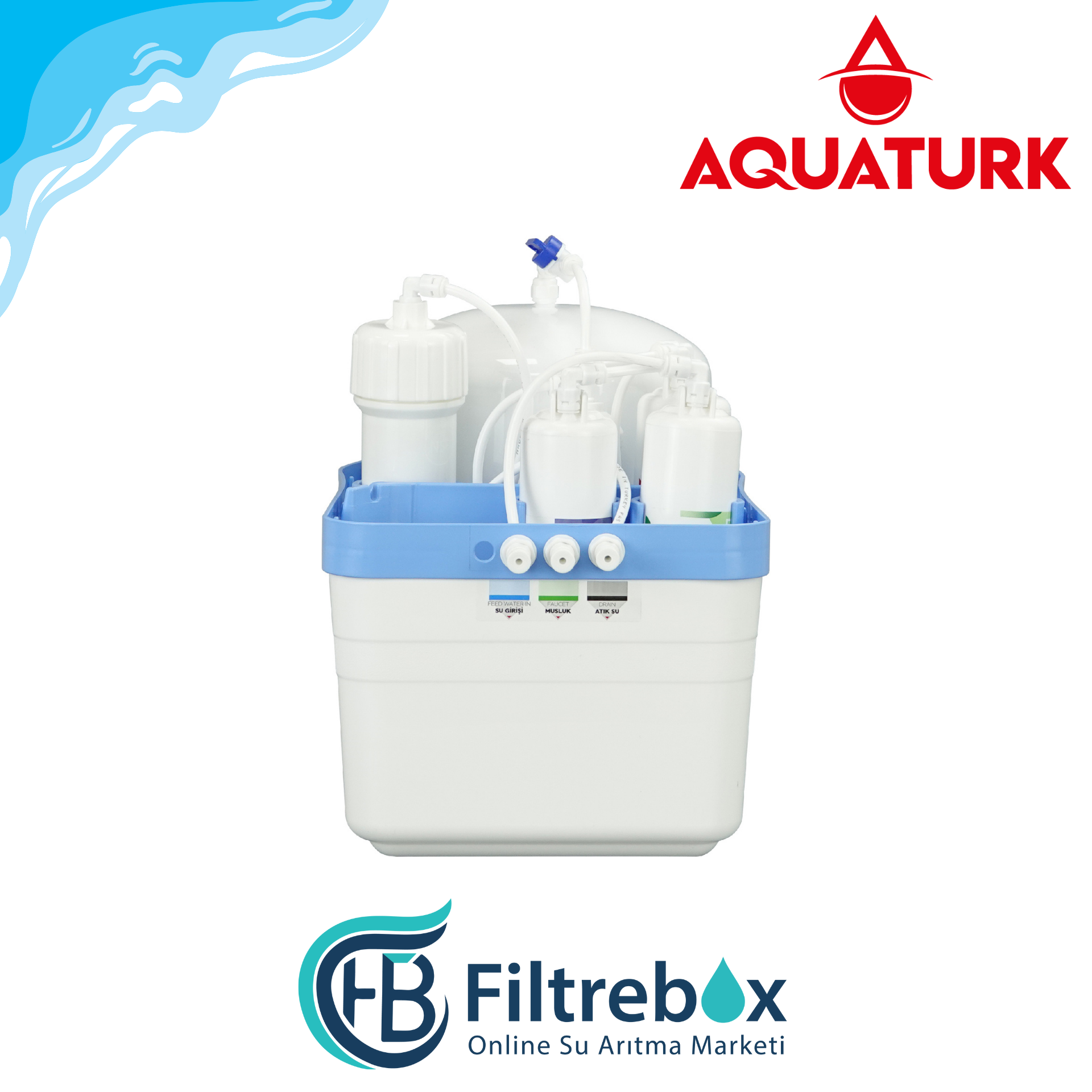 Aquatürk - Atlantis Kapalı Kasa Su Arıtma Cihazı