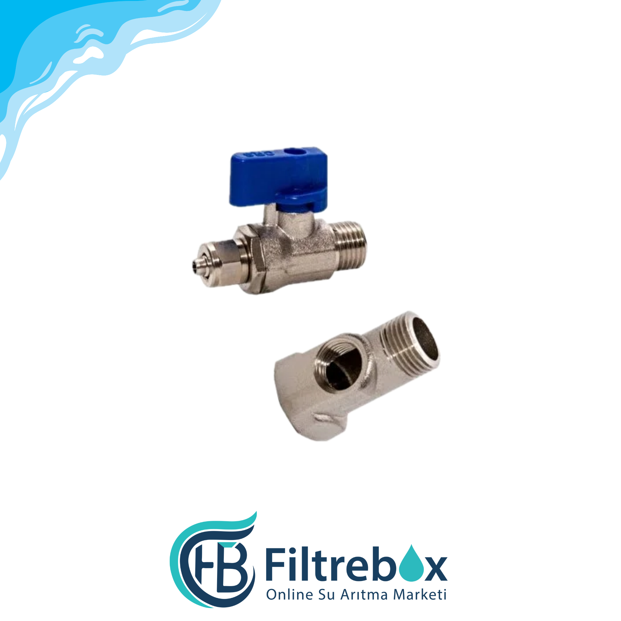 1 4'' Vana ve Hat Alma Aparatı