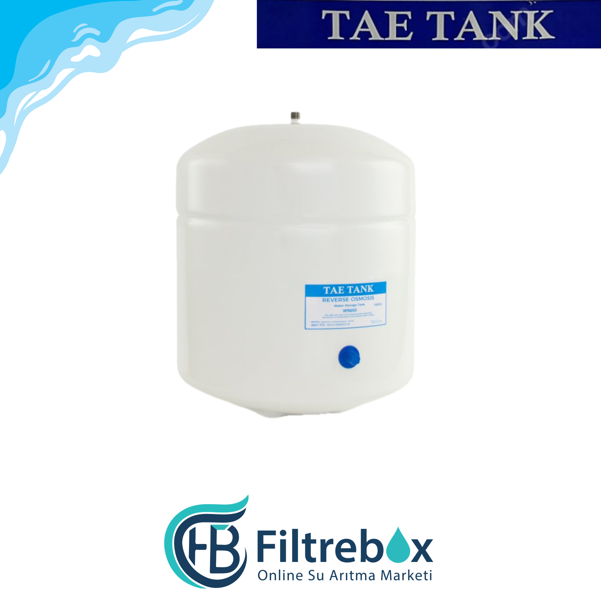 TAE - 3.2 Galon Metal Basınç Denge Tankı (12LT)