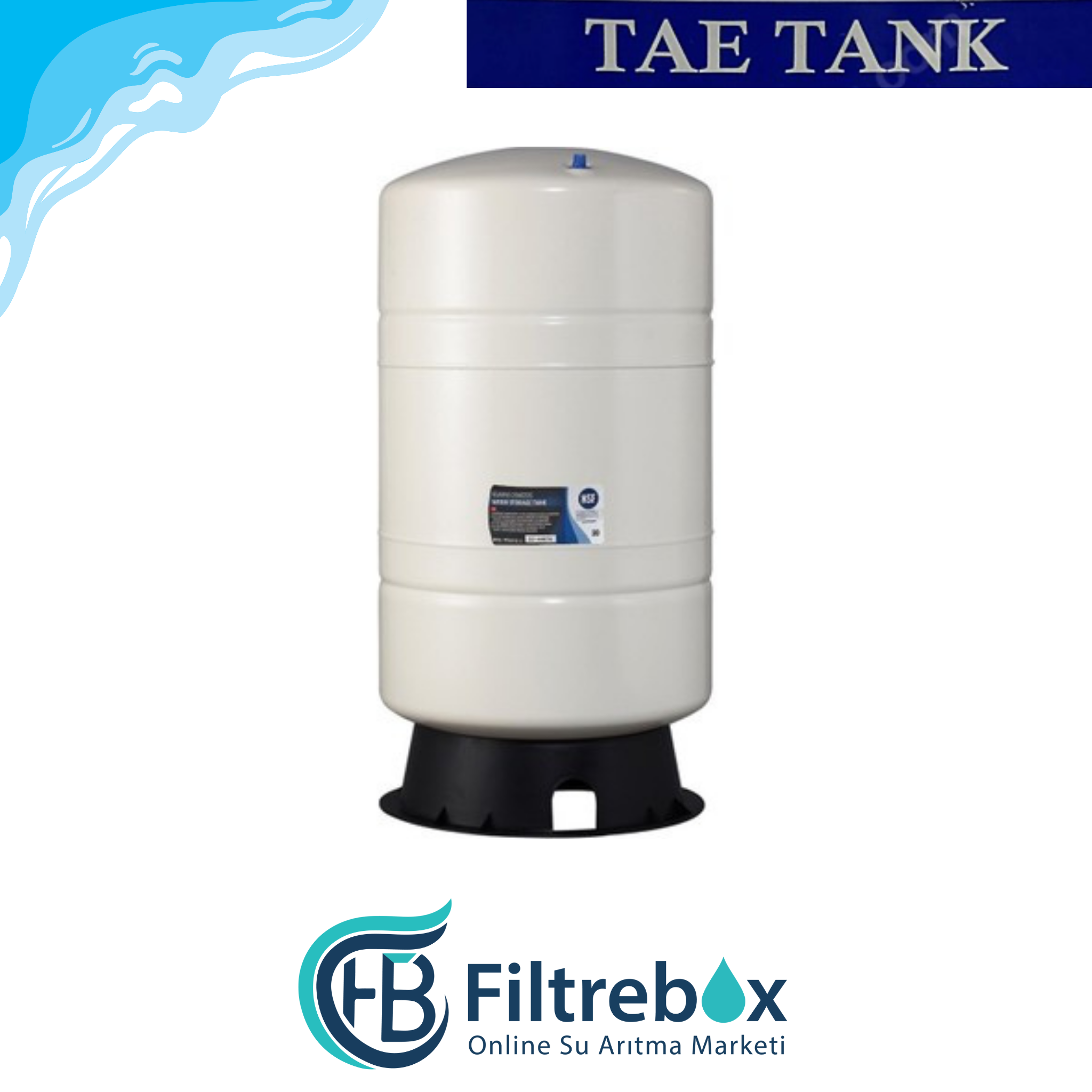 TAE - 20 Galon Metal Basınç Denge Tankı (80 LT)